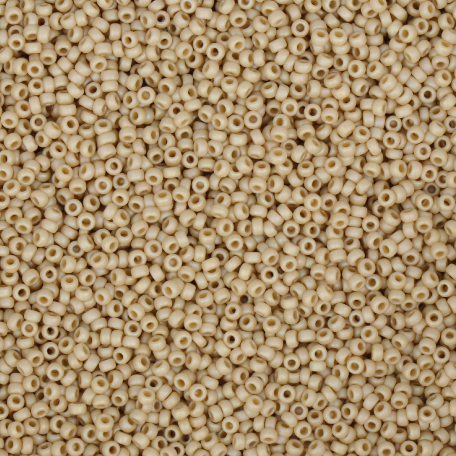 miyuki rocailles 15/0 - frost opaque glaze rainbow ivory (4691) | 10gr