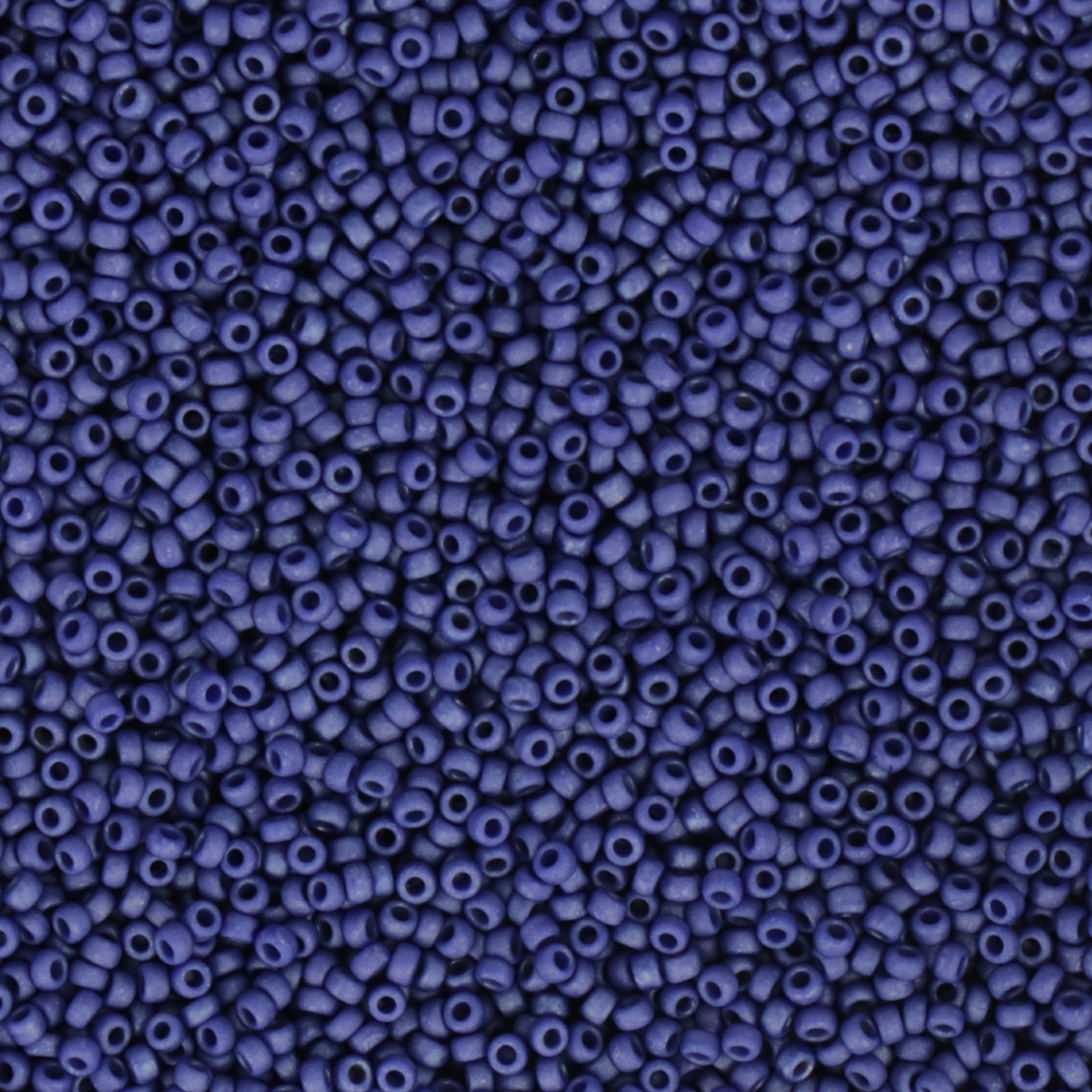 miyuki rocailles 15/0 - matte metallic cobalt blue (2075) | 10gr