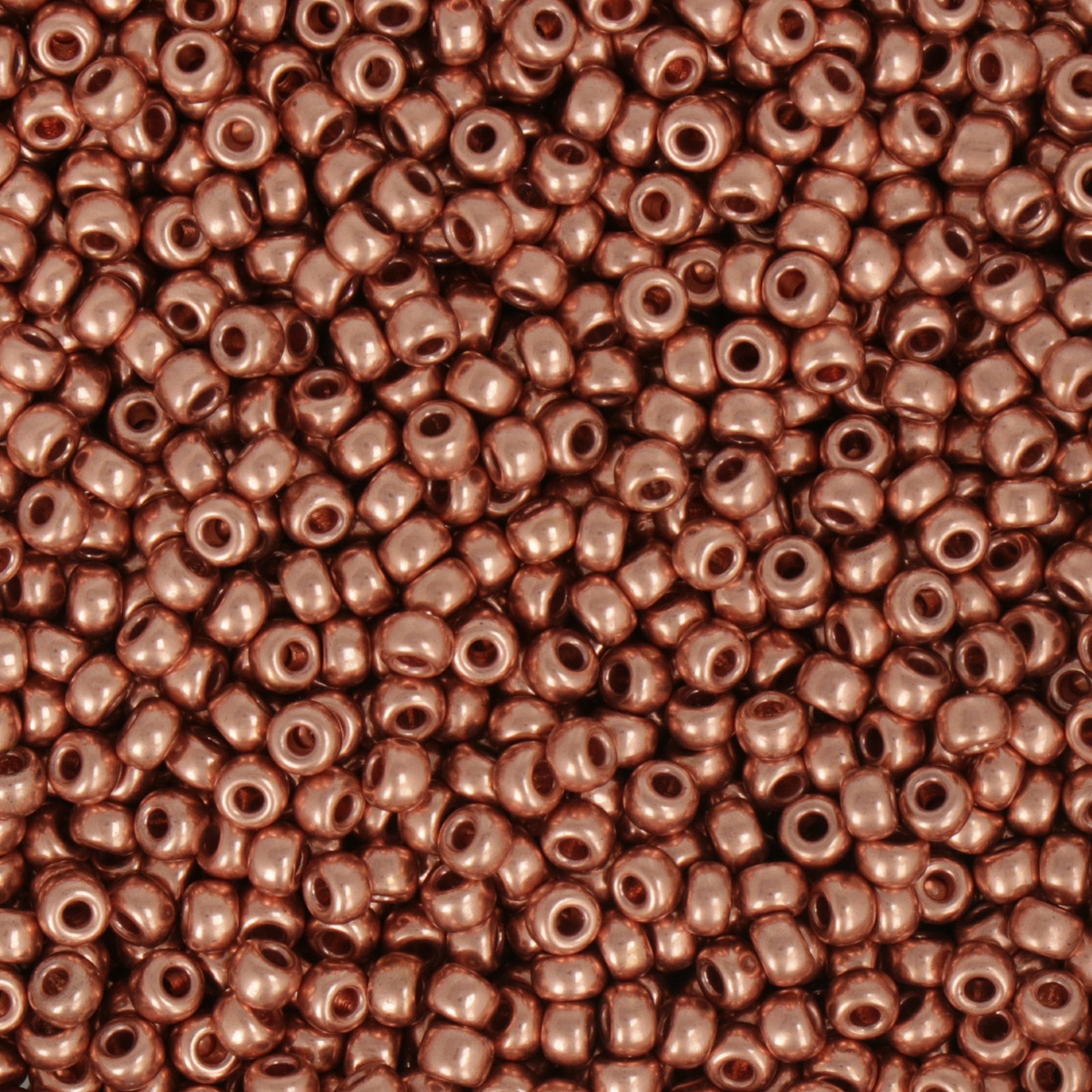 miyuki rocailles 8/0 - bright copper plated (187) | 10gr