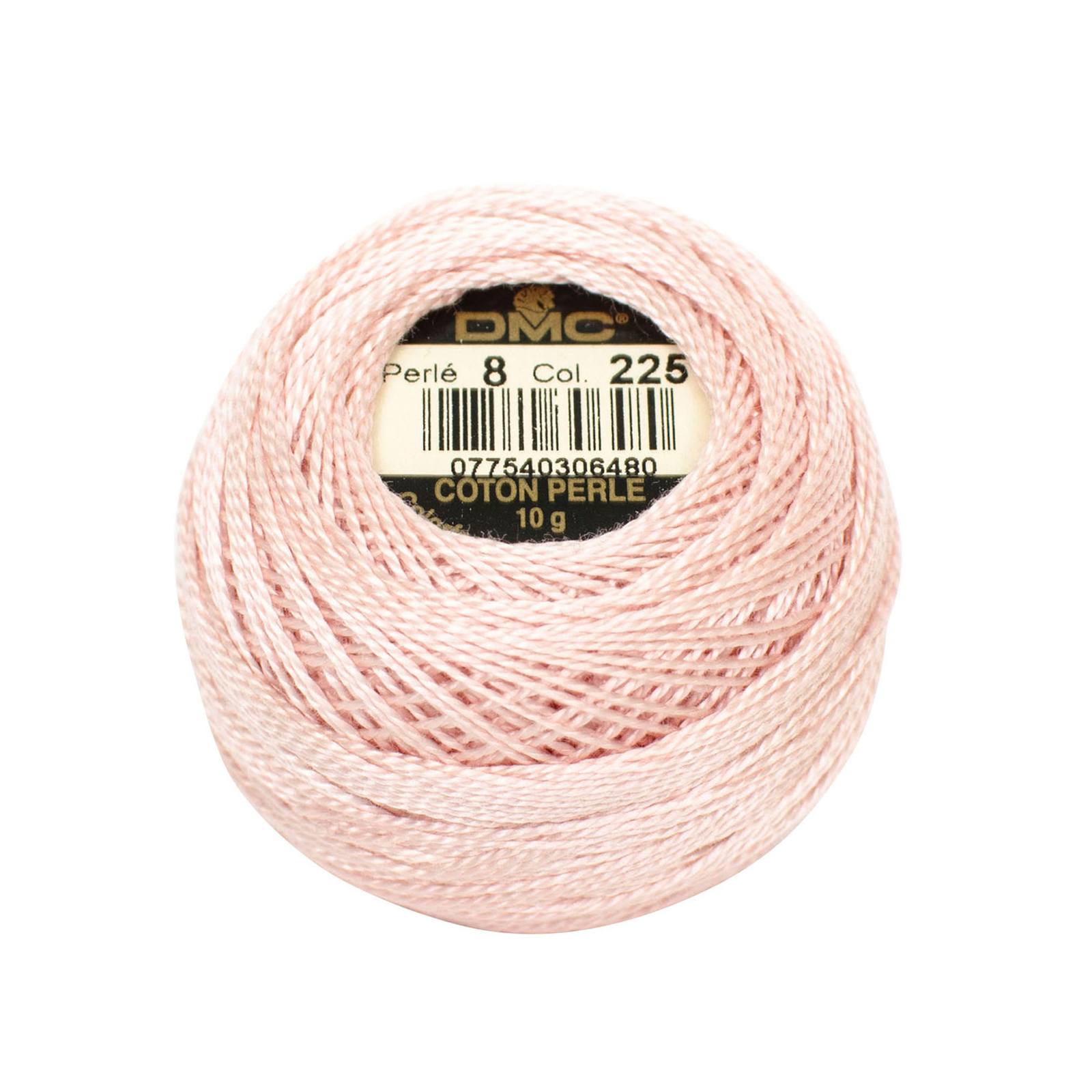 cotton dmc perlé 8 - pale pink (225) - 10gr | 1pc