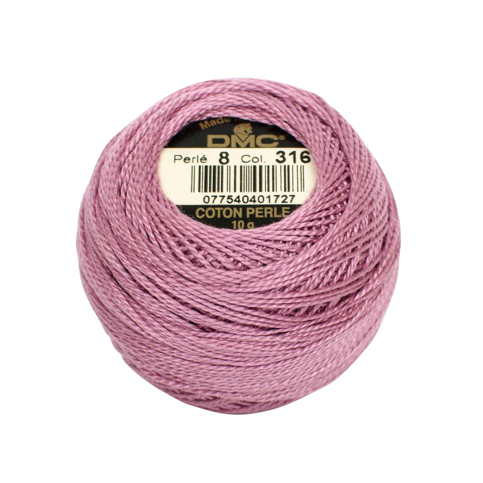 cotton dmc perlé 8 - lilac (316) - 10gr | 1pc