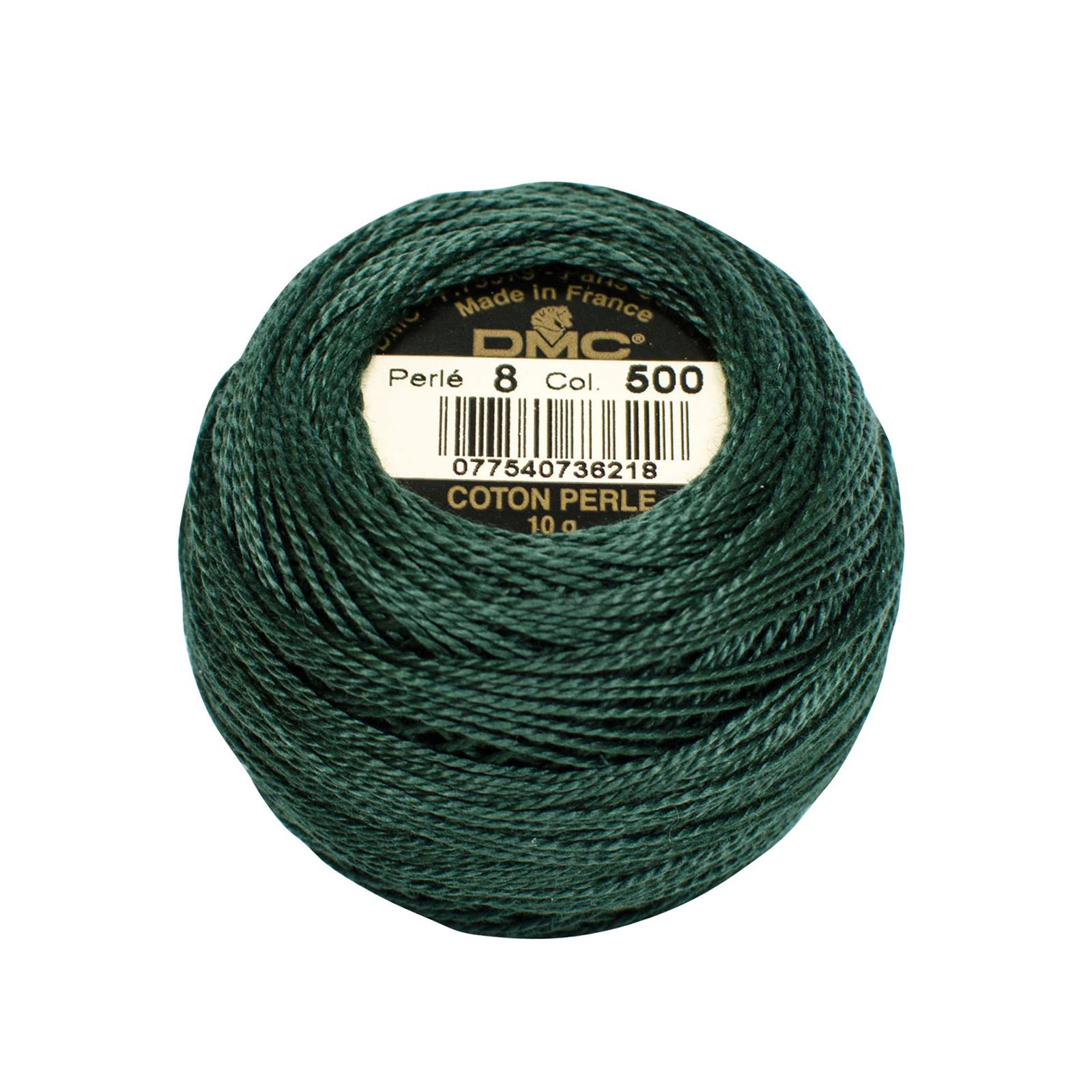 cotton dmc perlé 8 - spruce (500) - 10gr | 1pc