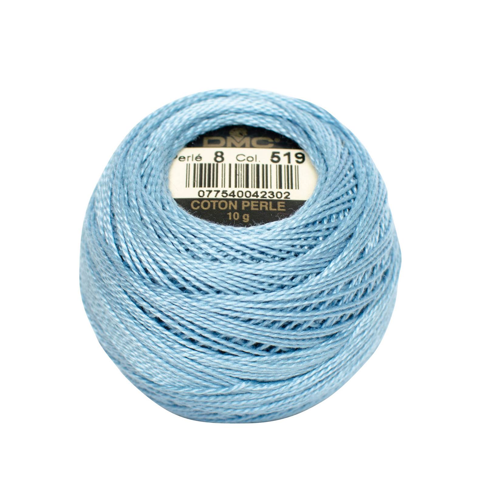 cotton dmc perlé 8 - ciél (519) - 10gr | 1pc