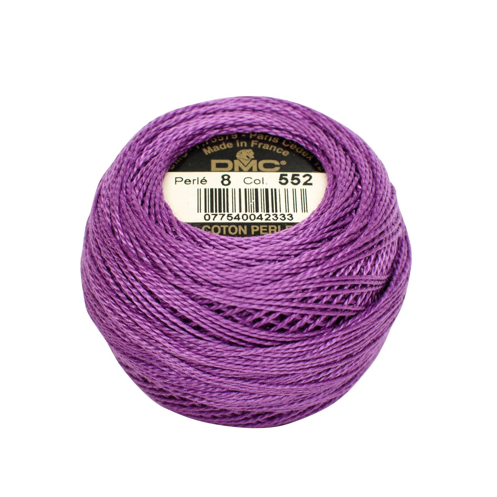 cotton dmc perlé 8 - mulberry (552) - 10gr | 1pc