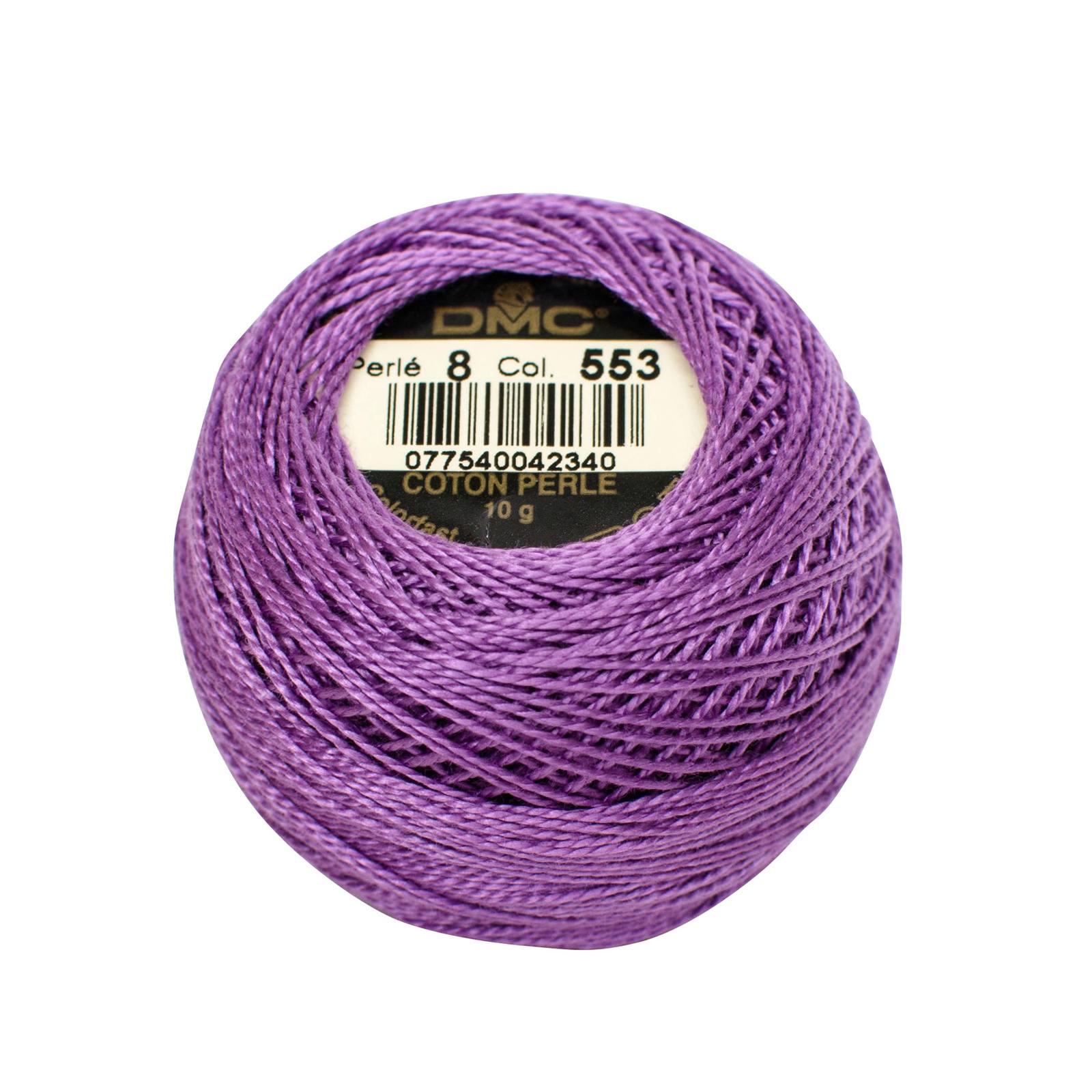 cotton dmc perlé 8 - purple (553) - 10gr | 1pc