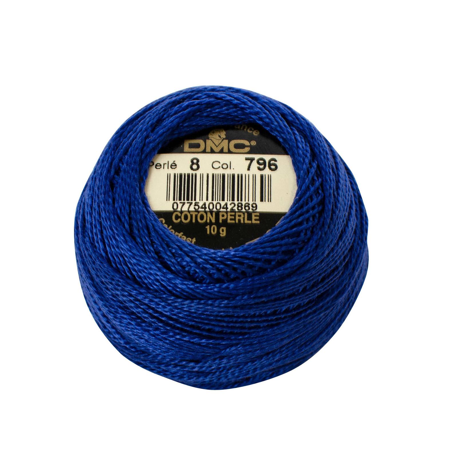 cotton dmc perlé 8 - bleuet (796) - 10gr | 1pc
