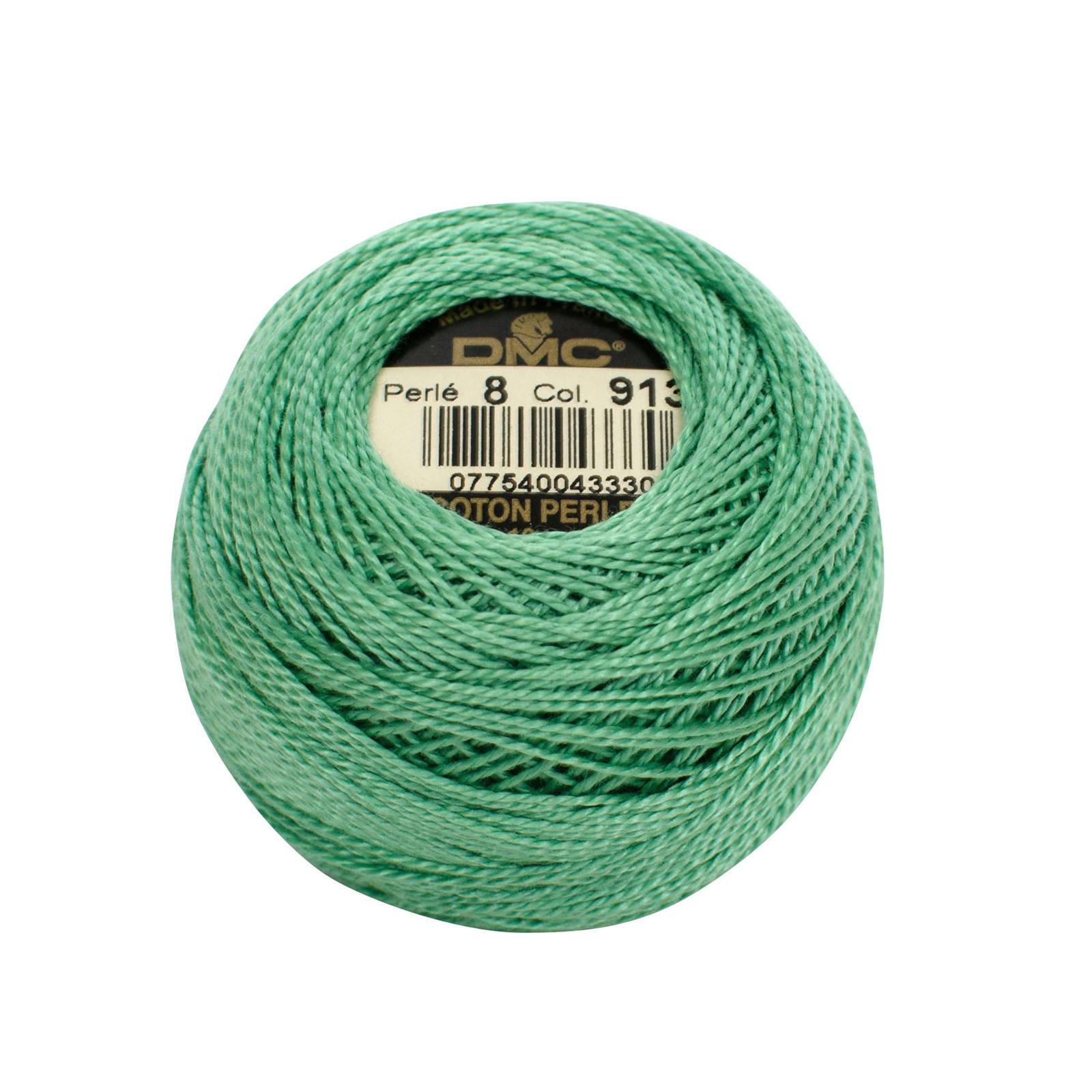 cotton dmc perlé 8 - ice mint (913) - 10gr | 1pc