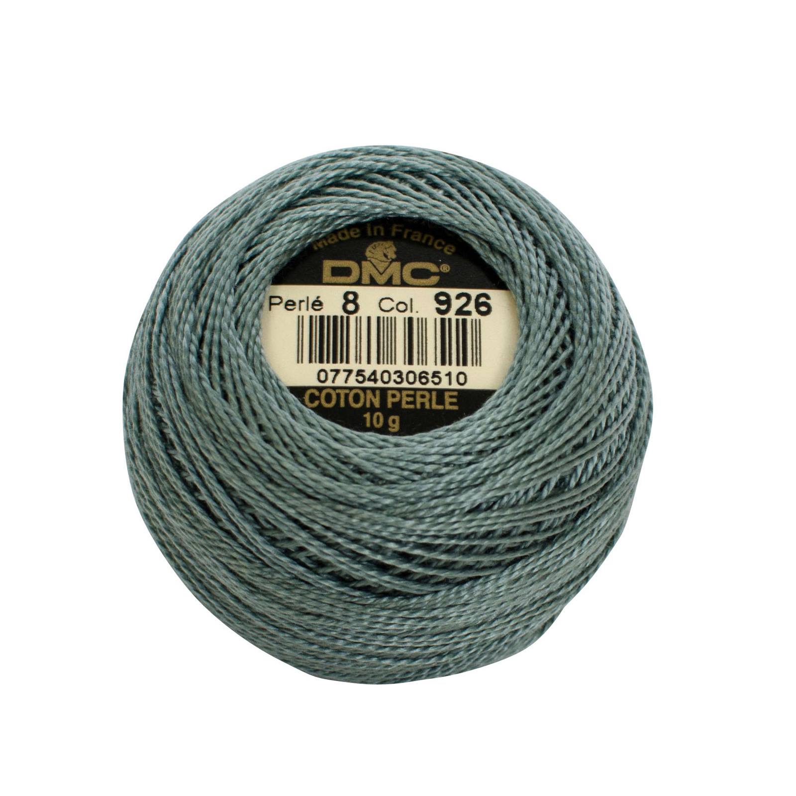 cotton dmc perlé 8 - acier (926) - 10gr | 1pc