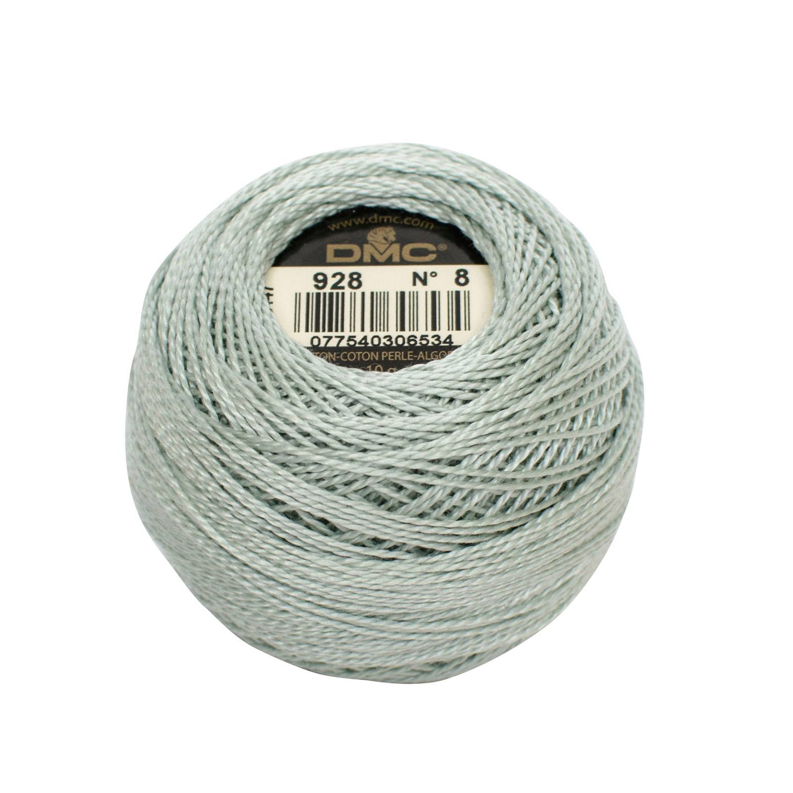 cotton dmc perlé 8 - cloud (928) - 10gr | 1pc