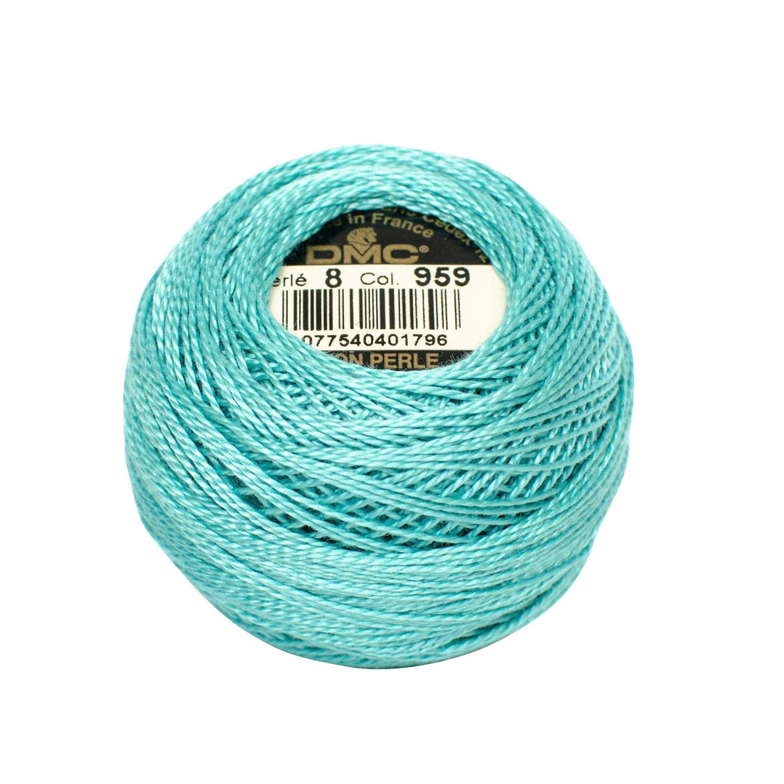 cotton dmc perlé 8 - dark tiffany (959) - 10gr | 1pc