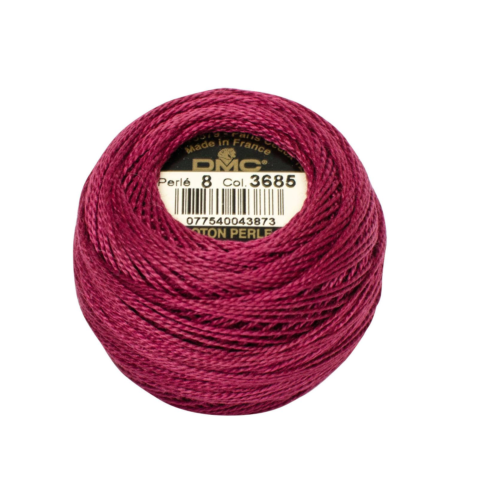 cotton dmc perlé 8 - sangria (3685) - 10gr | 1pc