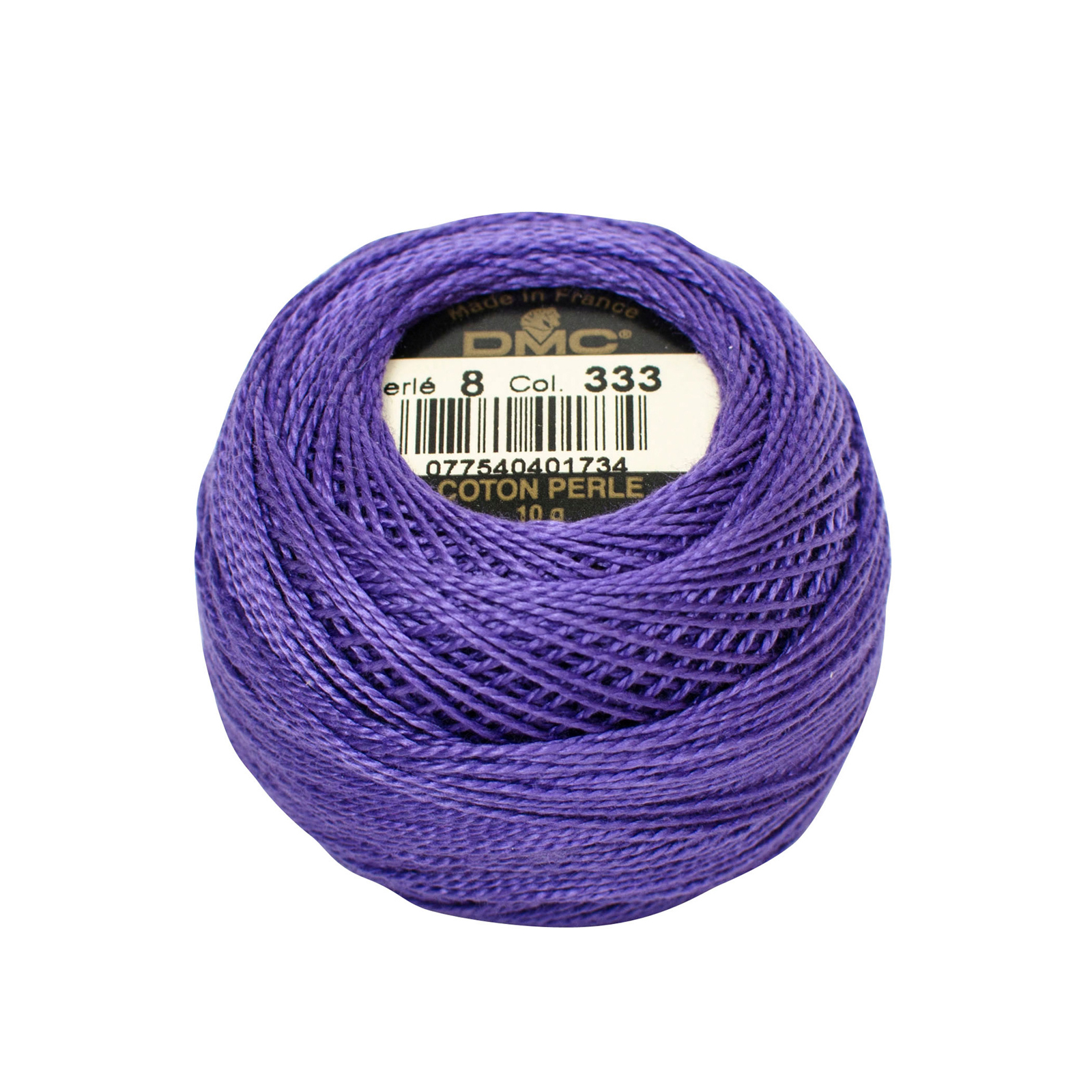 cotton dmc perlé 8 - eggplant (333) - 10gr | 1pc