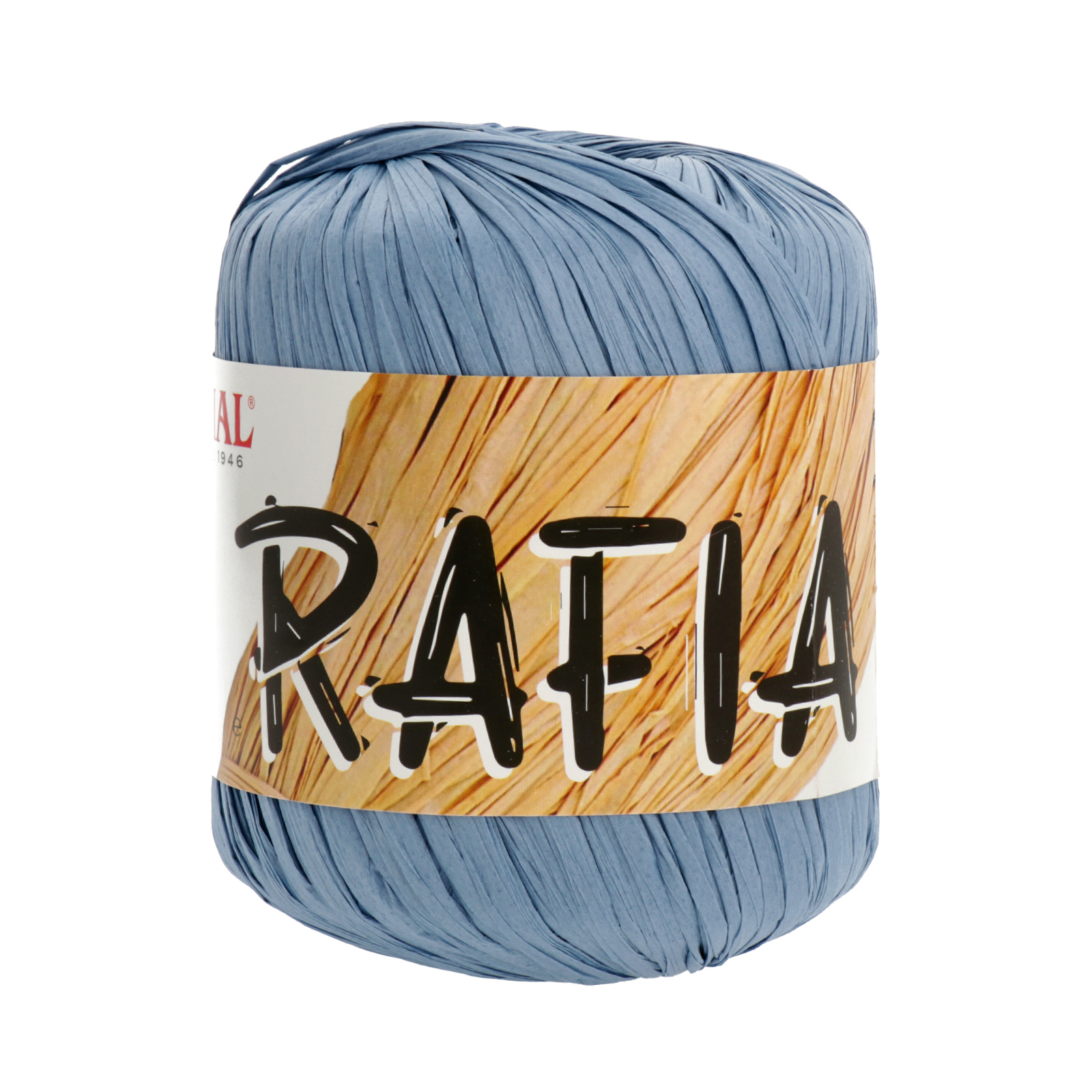 rafia mondial - denim (990) - 50gr (100mt) | 1pc