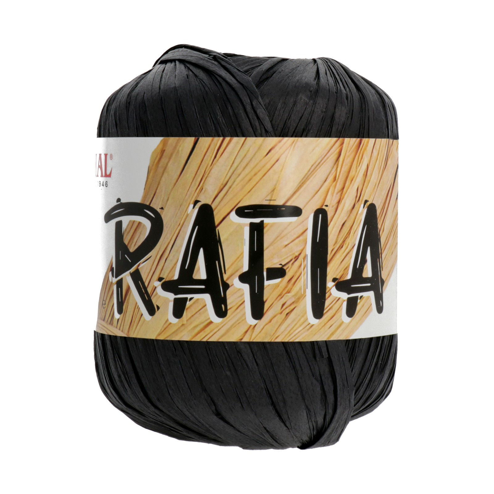 rafia mondial - black (995) - 50gr (100mt) | 1pc
