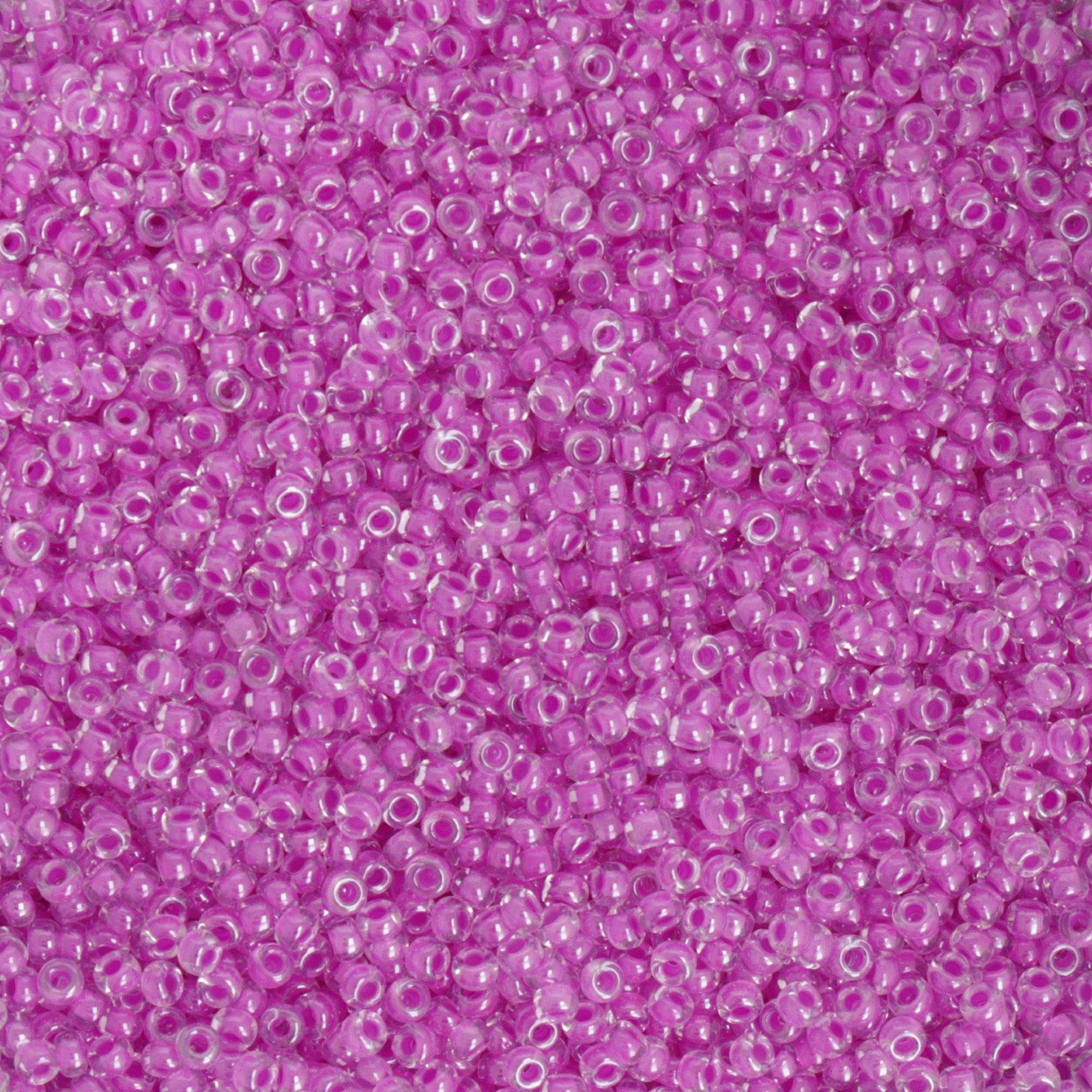 miyuki rocailles 11/0 - luminous plum crazy (4303) | 10gr
