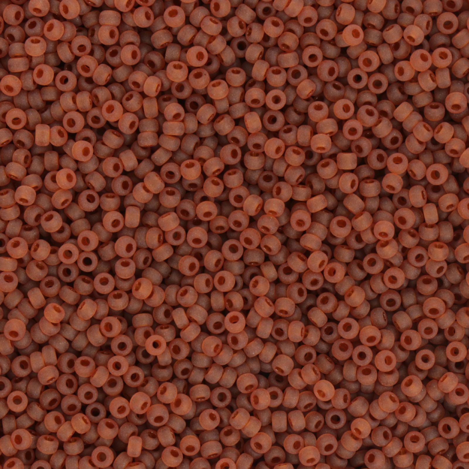 miyuki rocailles 11/0 - matte dark topaz (134f) | 10gr