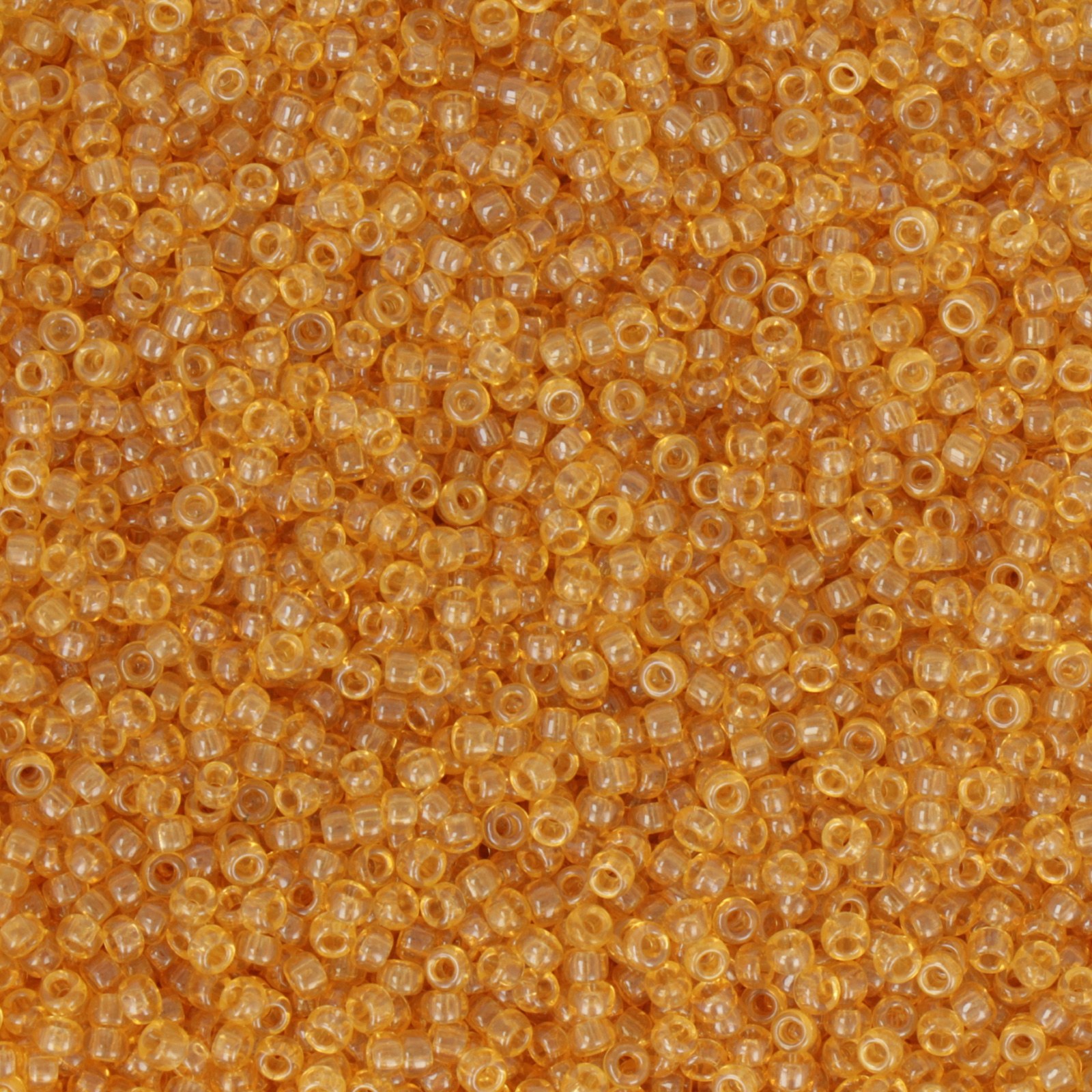 miyuki rocailles 11/0 - transparent honey luster (162) | 10gr