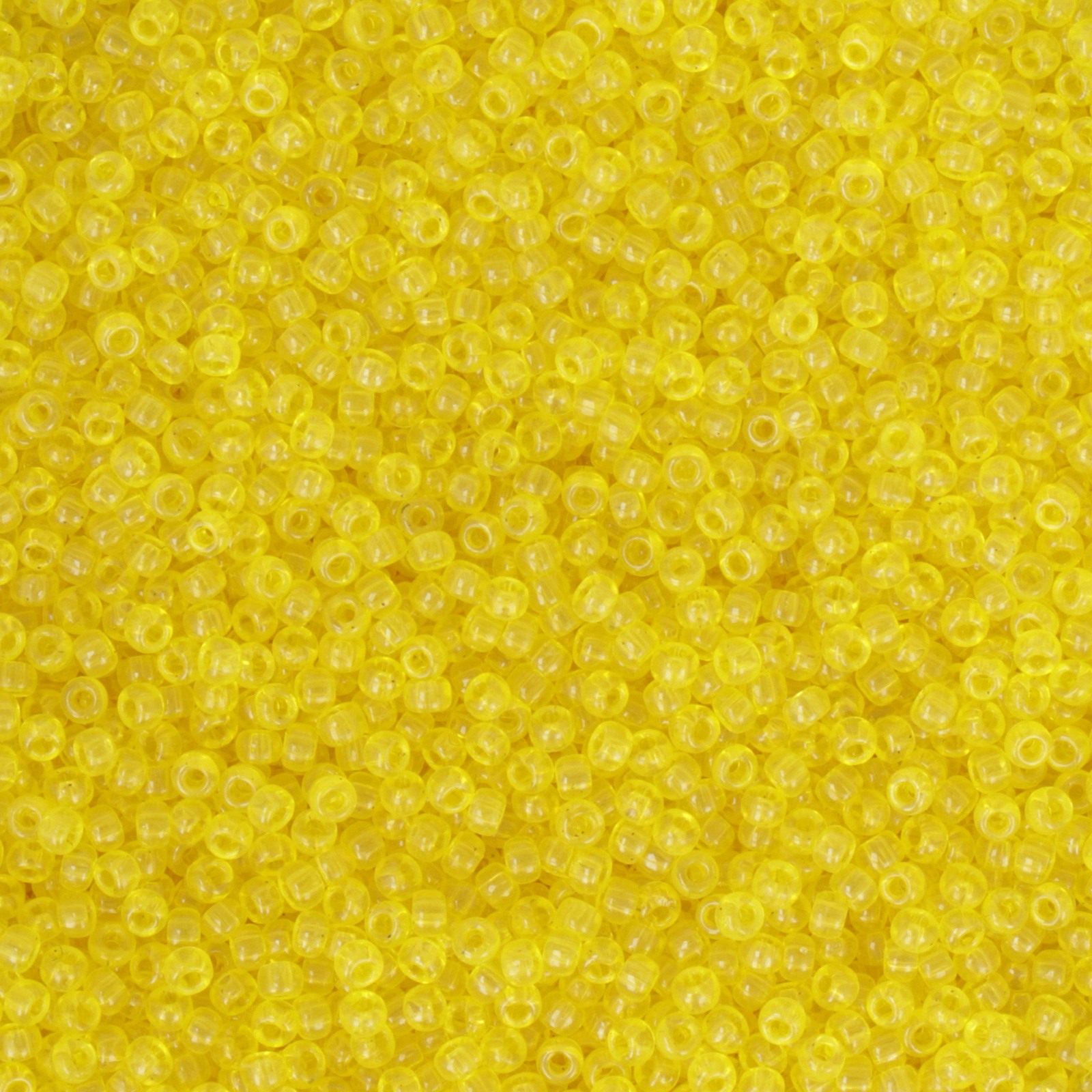 miyuki rocailles 11/0 - transparent yellow luster (163) | 10gr