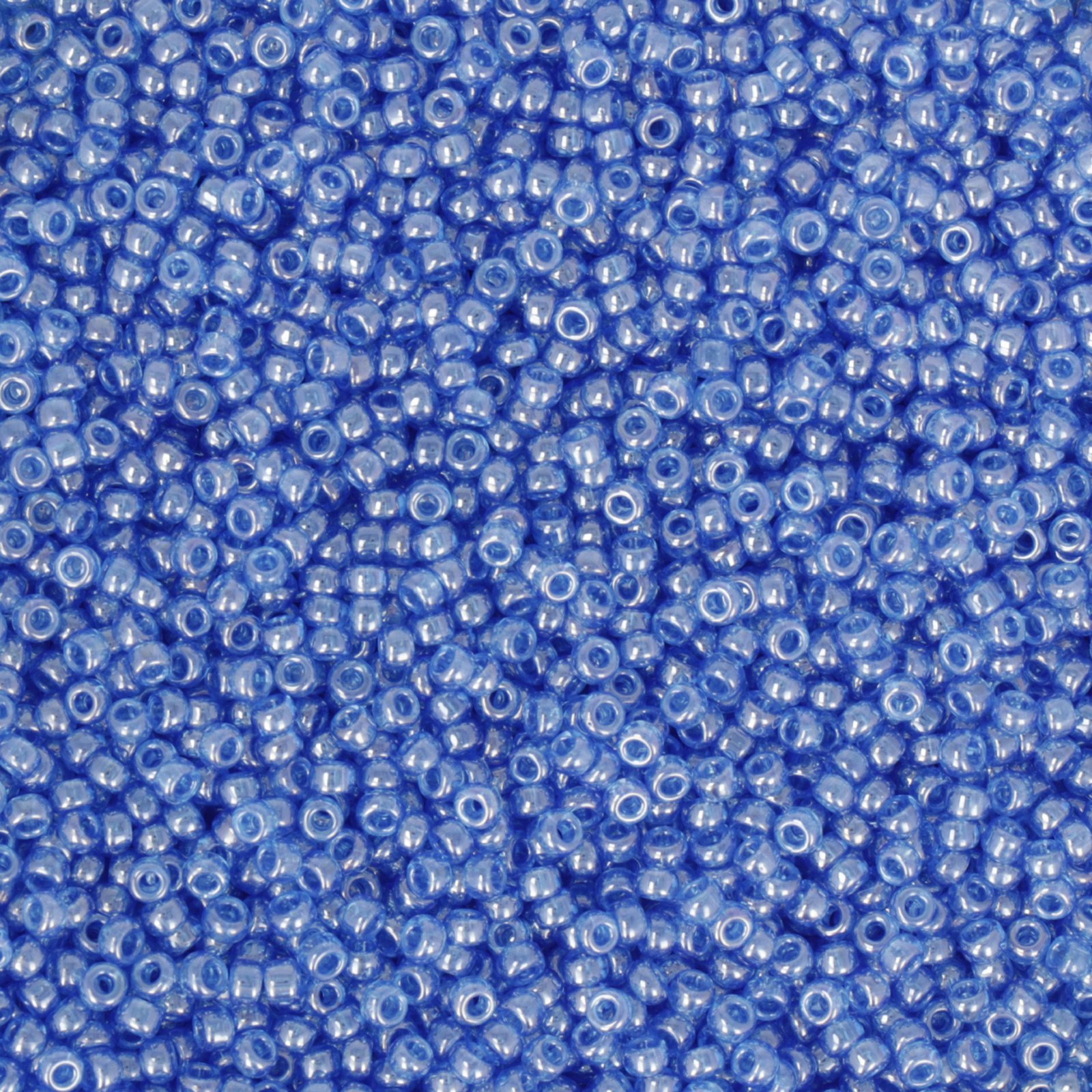 miyuki rocailles 11/0 - transparent sapphire luster (175) | 10gr