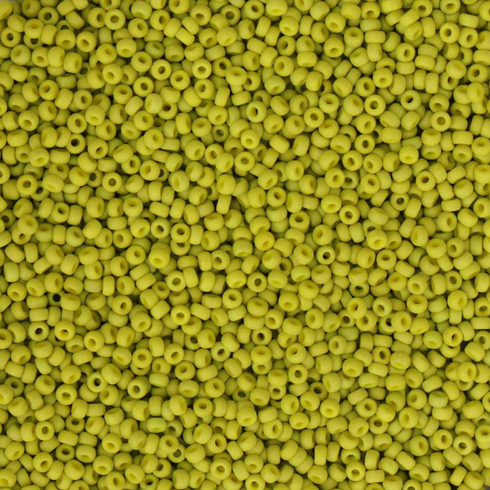 miyuki rocailles 11/0 - matte opaque lime (2316) | 10gr