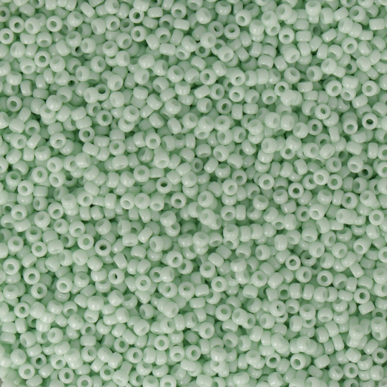 miyuki rocailles 11/0 - opaque light mint (3318) | 10gr