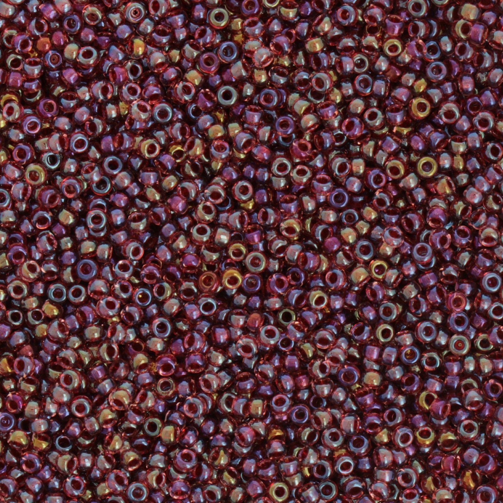 miyuki rocailles 11/0 - fancy lined rust (3737) | 10gr
