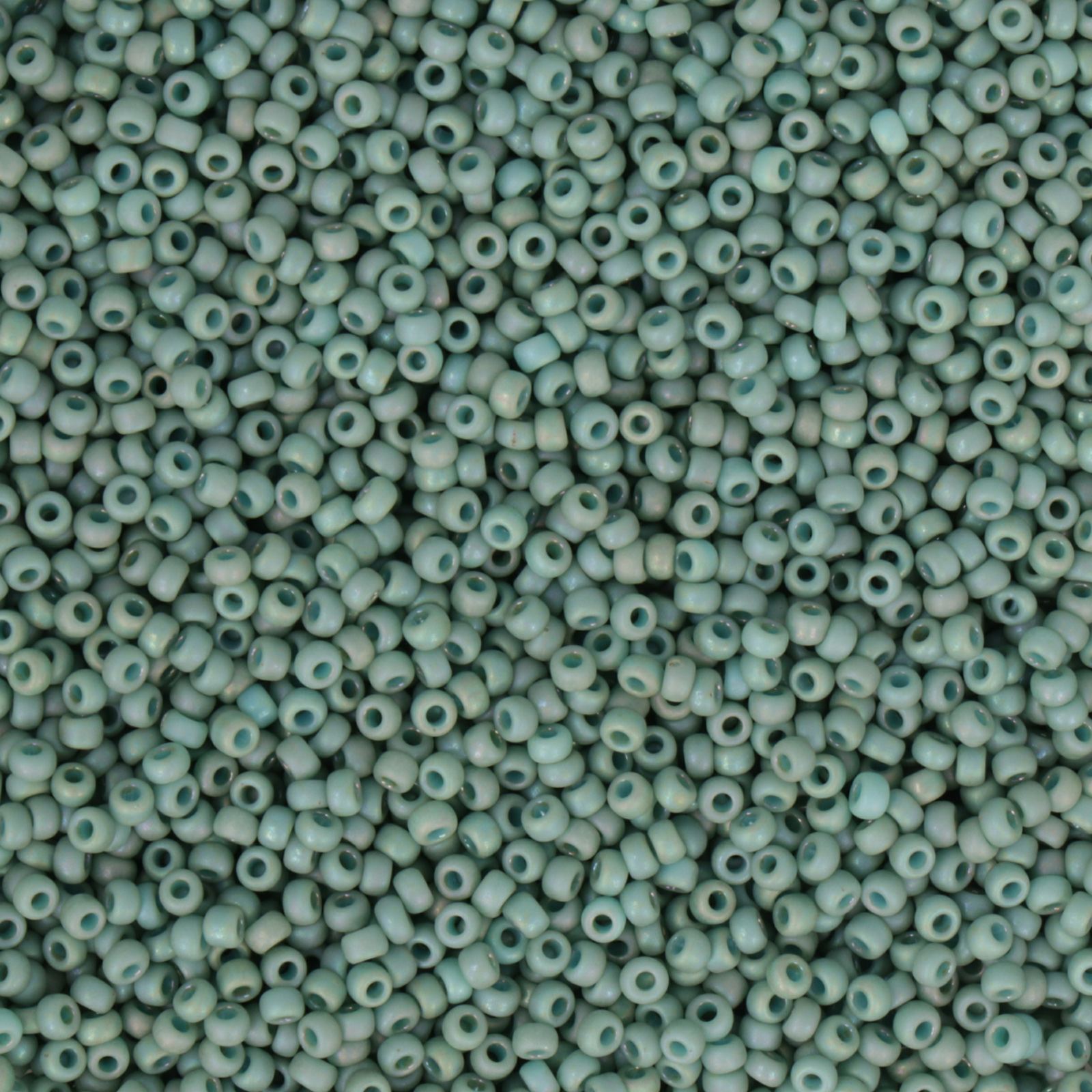 miyuki rocailles 11/0 - opaque glazed frosted rainbow celadon (4701) | 10gr