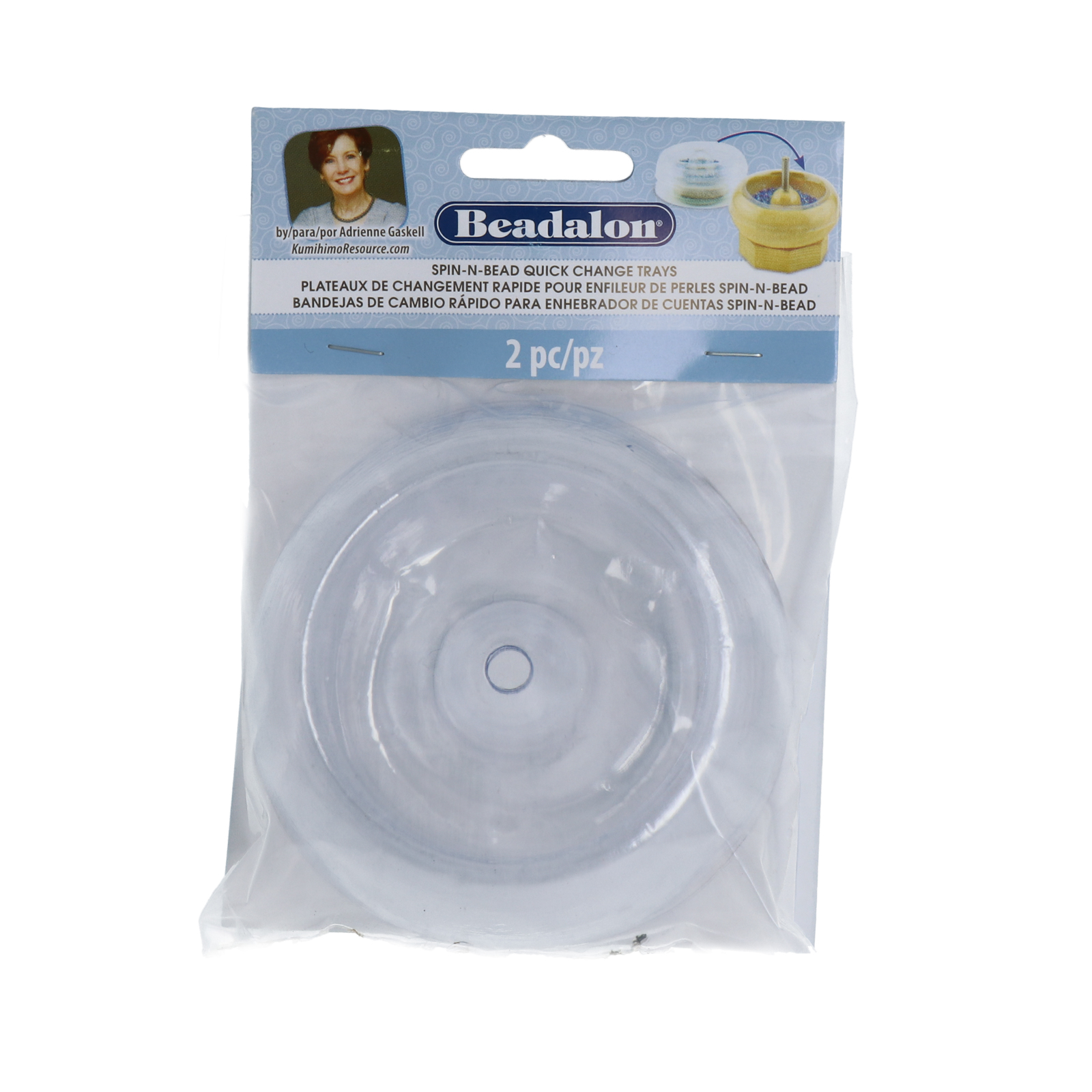 spin-n-bead quick change trays - 2pc | 1pc