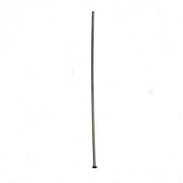 gunmetal headpin 50mm - wire 0,73mm | 100pc
