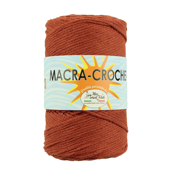 miss tricot filati macra crochet 3mm rust (07) - 250gr (200mt) | 1pc