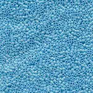 miyuki delica 11/0 - opaque sky blue ab | 8gr