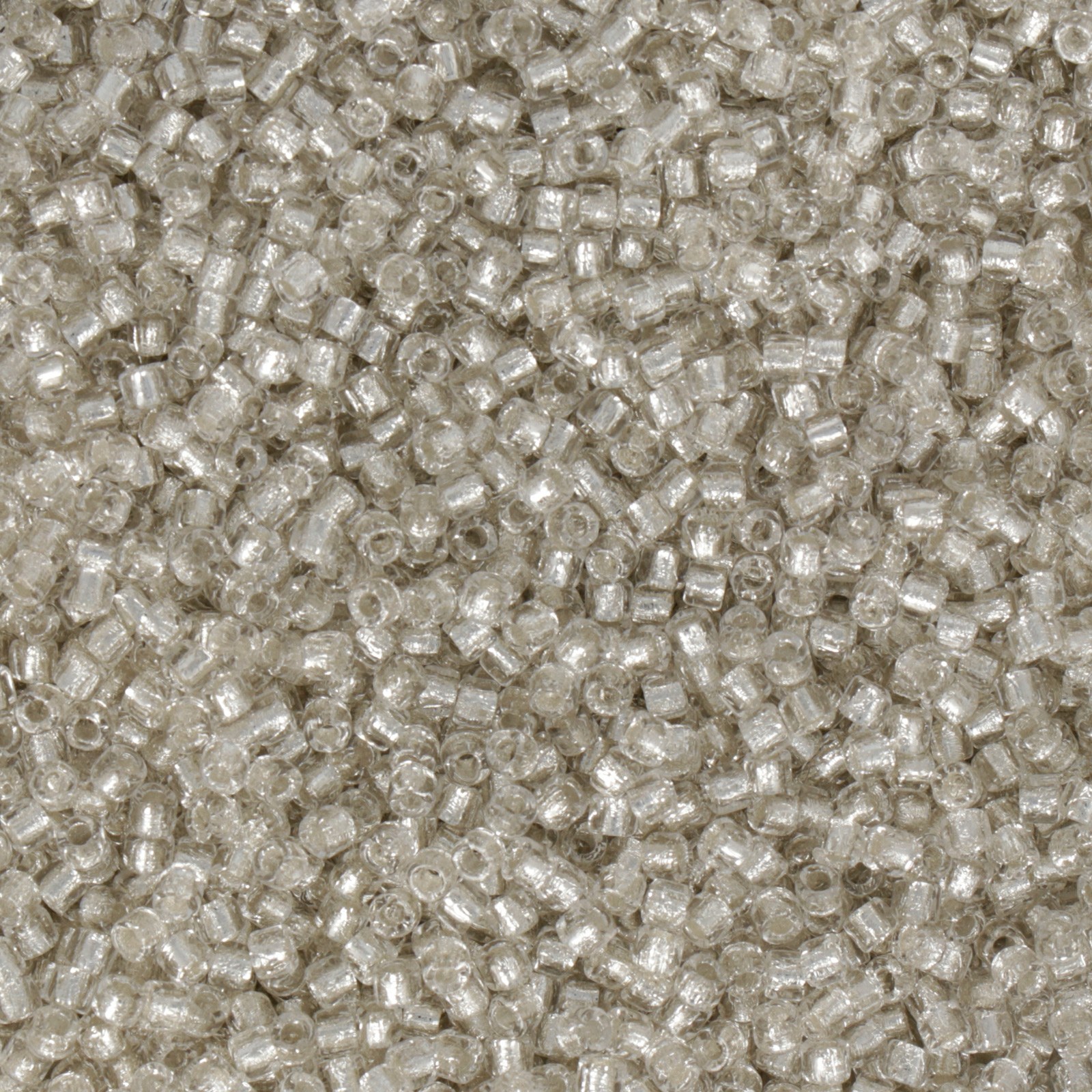 cylinder matubo 10/0 silver-lined crystal | 5gr