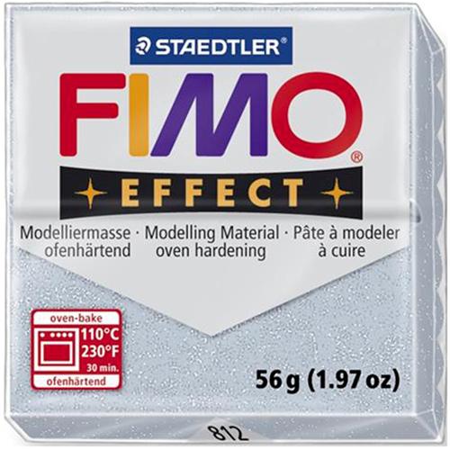 fimo effect glitter silver (812) 56gr | 1pc