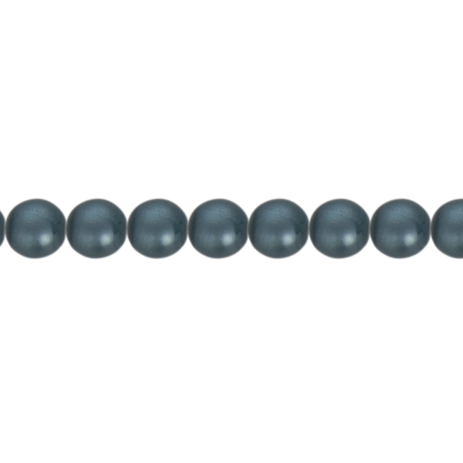 czech glass pearl beads - matte petrol round 4mm | 100pc