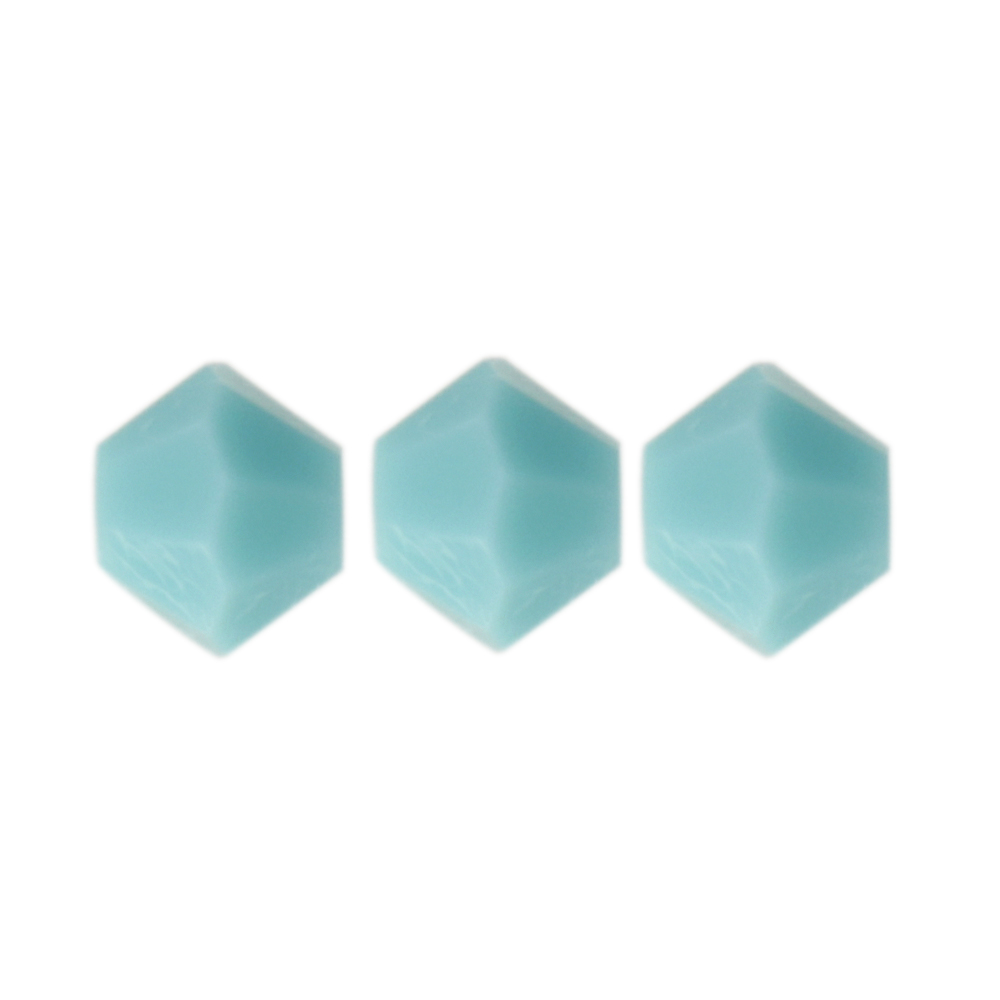 doppelkegel preciosa turquoise 4mm | 40st