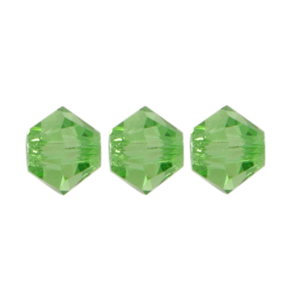 doppelkegel preciosa peridot 4mm | 40st