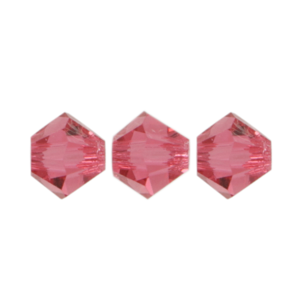 bicone preciosa indian pink 4mm | 40pc