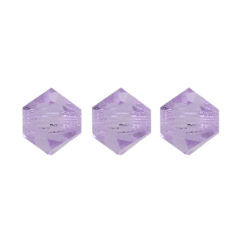 bicone preciosa violet 4mm | 40pc