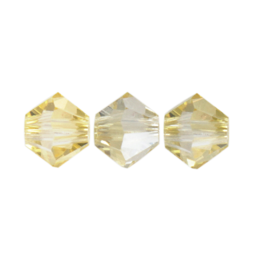 bicone preciosa crystal blond flare 4mm | 40pc