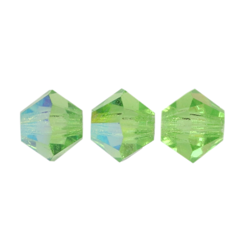 doppelkegel preciosa peridot ab 4mm | 40st