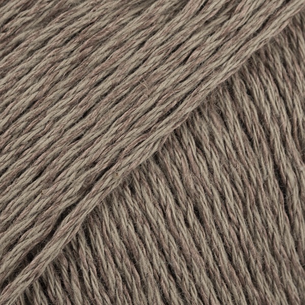 drops bomull-lin uni light brown (05) - 50gr (85mt) | 1pc