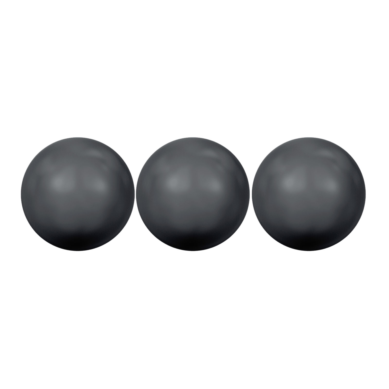 round pearl (5810) black 8mm | 10pc