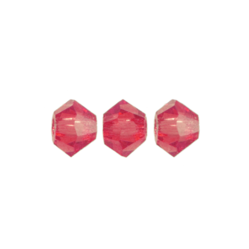 bicone preciosa rose 3mm | 40pc