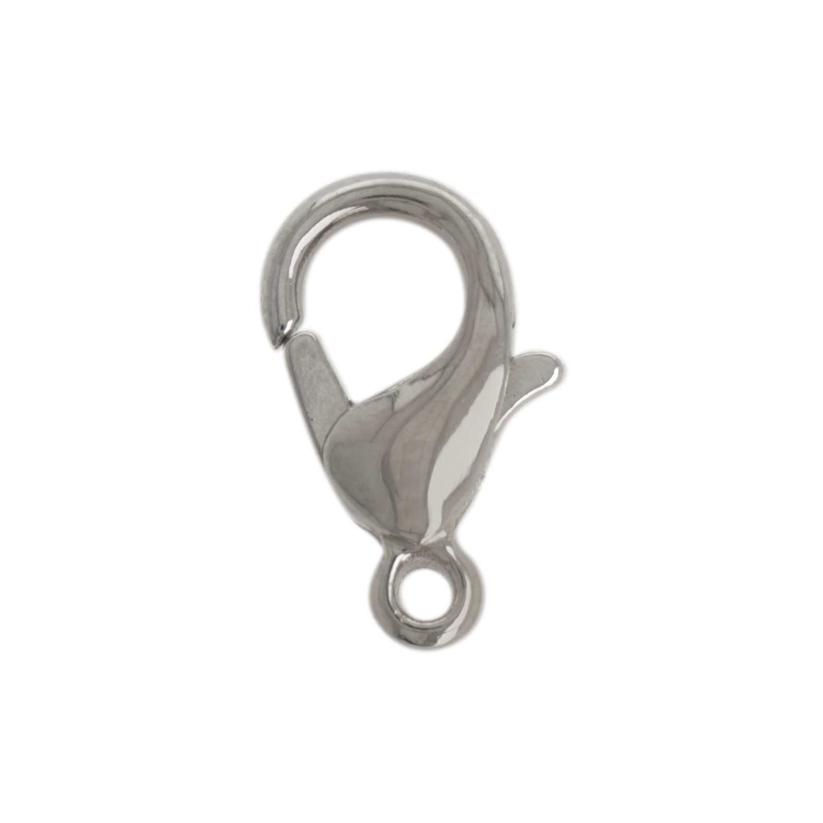 silver rhodium plated cheap trigger inexpensive 12x7mm | 24pc
