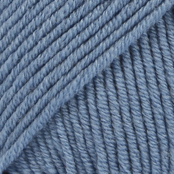 drops merino extra fine uni grey blue (23) - 50gr (105mt) | 1pc