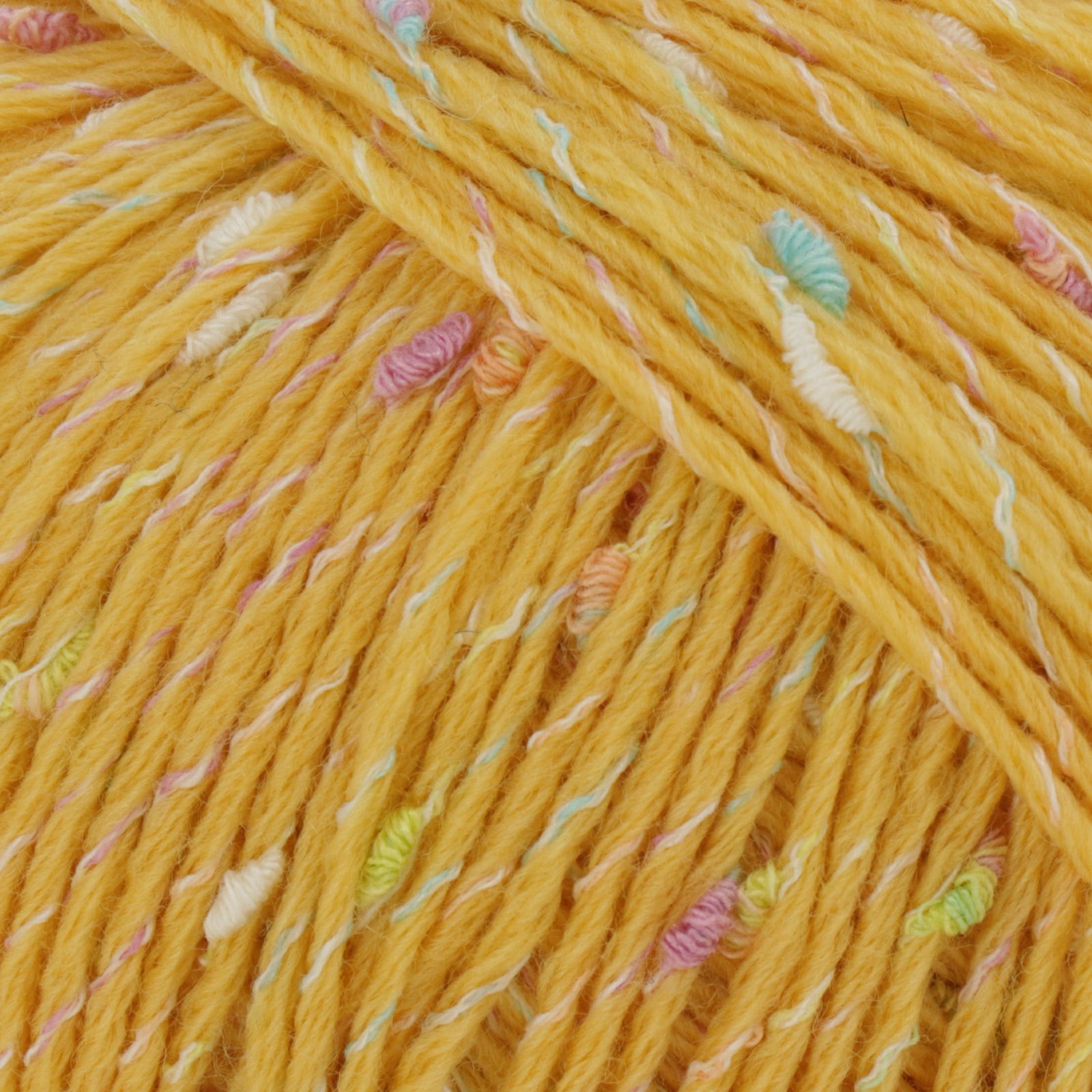 amore lana mondial - yellow + multicolor (402) - 50gr (120mt) | 1pc