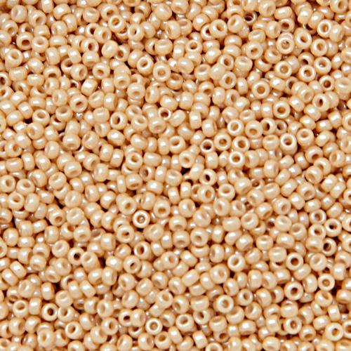 miyuki rocailles 15/0 - opaque ceylon light beige (593) | 10gr