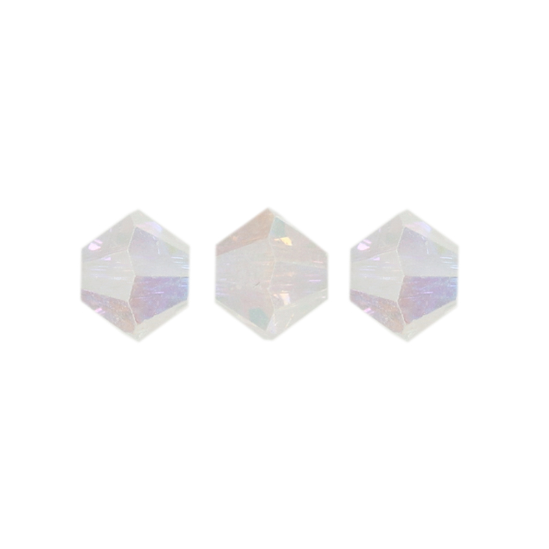 doppelkegel preciosa crystal ab 2x 4mm | 40st