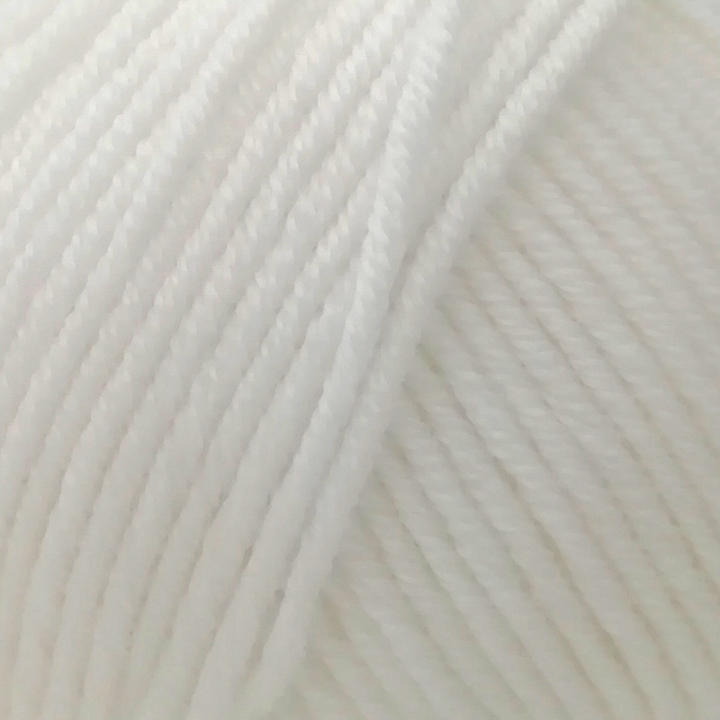 lana gatto super soft - weiß (10001) - 50gr (125mt) | 1st