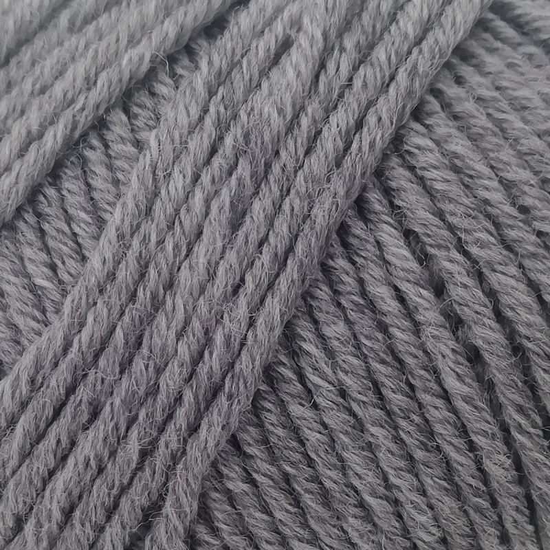 lana gatto super soft - medium grey melange (20742) - 50gr (125mt) | 1pc